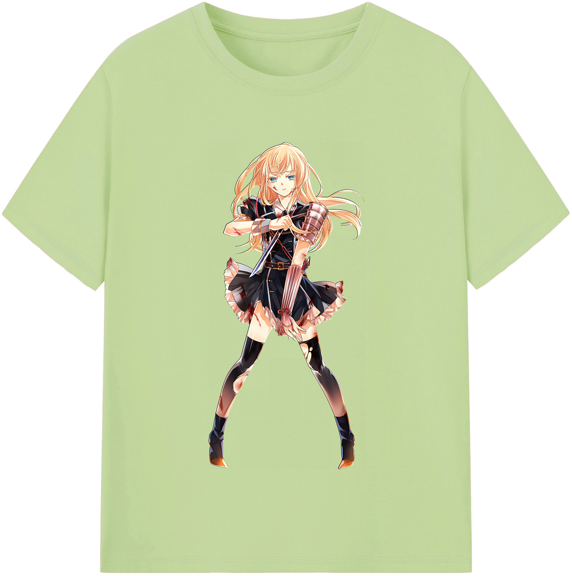（画像用） 刀剣乱舞 Touken Ranbu 綿100％半袖Tシャツ（フロントプリント）